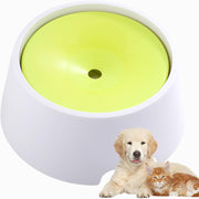 وعاء ماء عائم للقطط والكلاب بتصميم ذكي يمنع الانسكاب Floating water bowl for cats and dogs with a smart design that prevents spills