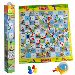 لعبة السلم والثعبان اللوحية التعليمية Educational Snakes and Ladders board game