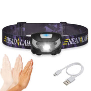 مصباح رأس خفيف الوزن ومقاوم للماء Lightweight and waterproof headlamp