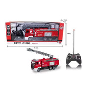 سيارة إطفاء تعمل بالتحكم عن بُعد remote-controlled fire truck