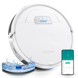 مكنسة روبوت ذكية 4 في 1 مع ممسحة وخرائط 4-in-1 Smart Robot Vacuum Cleaner with Mop and Maps