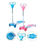 سكوتر للأطفال بتصميم الفراشة 4 عجلات Butterfly-themed 4-wheel scooter for children