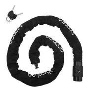 قفل سلسلة دراجة 100 سم بمفتاحين 100cm bicycle chain lock with two keys