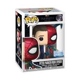 POP 1513 PETER PARKER/IRON SPIDER EXC