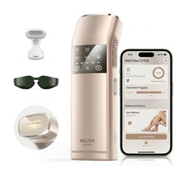 جهاز SALLOOT TRINITY i15 Pro لإزالة الشعر شمباني