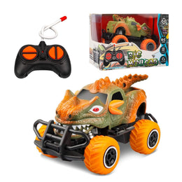 سيارة ديناصور بجهاز تحكم عن بعد للأطفال Remote control dinosaur car for kids