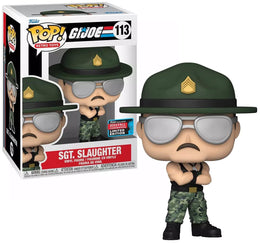 POP 113 GI GOE SGT. SLAUGHTER EXC .