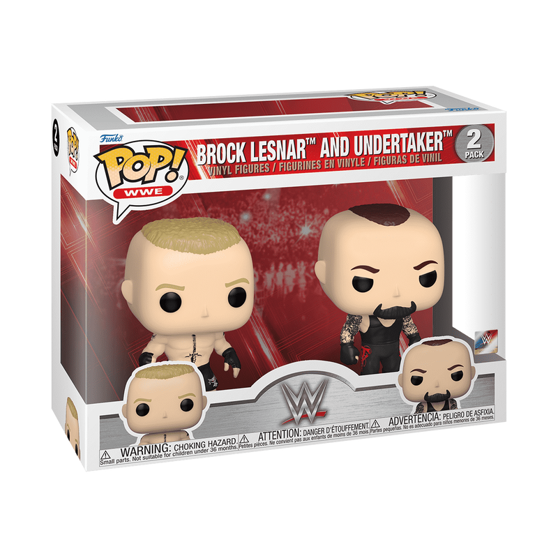 POP WWE LESNAR AND UNDERTAKER 2PK