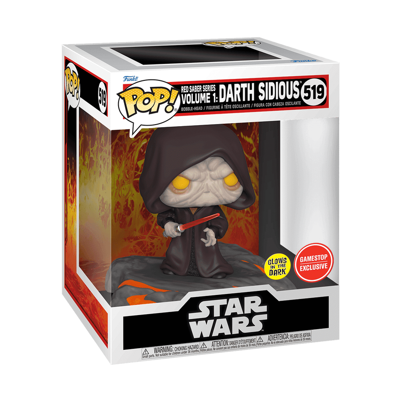 POP DELUXE STAR WARS SITH DARTH SIDIOUS