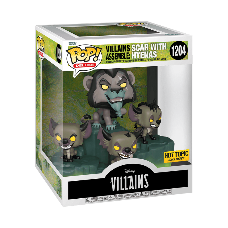 POP MOMENT SCAR WITH HYENAS