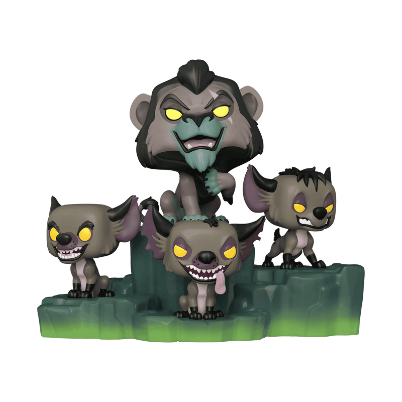 POP MOMENT SCAR WITH HYENAS