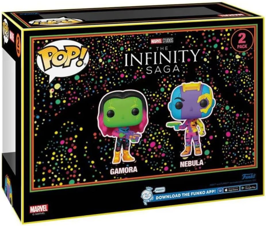 POP GAMORA AND NEBULA 2PK