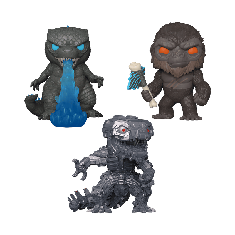 POP GODZILLA VS KONG 3PK