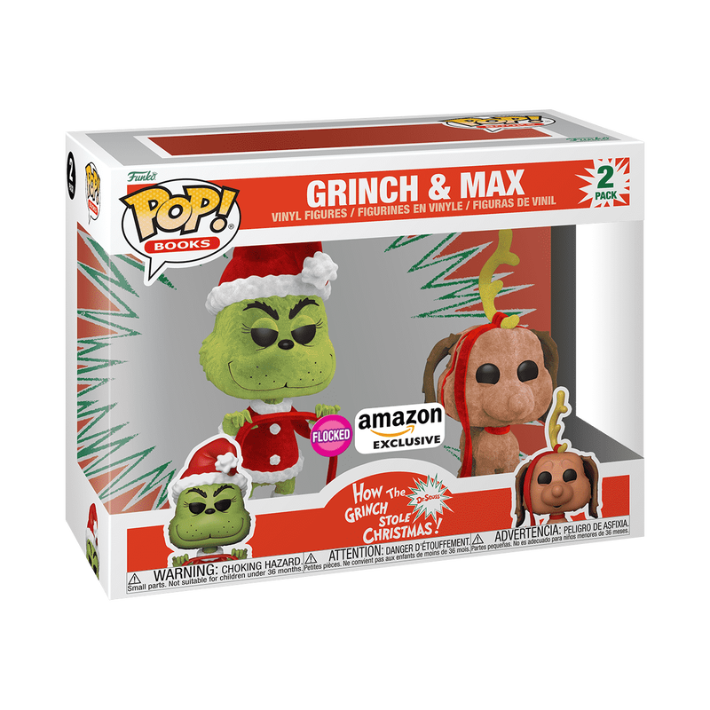 POP GRINCH WITH MAX 2PK