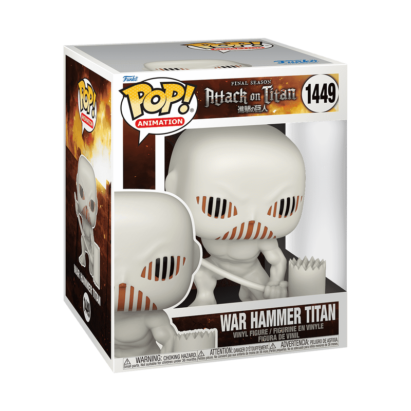POP SUPER AOT WAR HAMMER TITAN