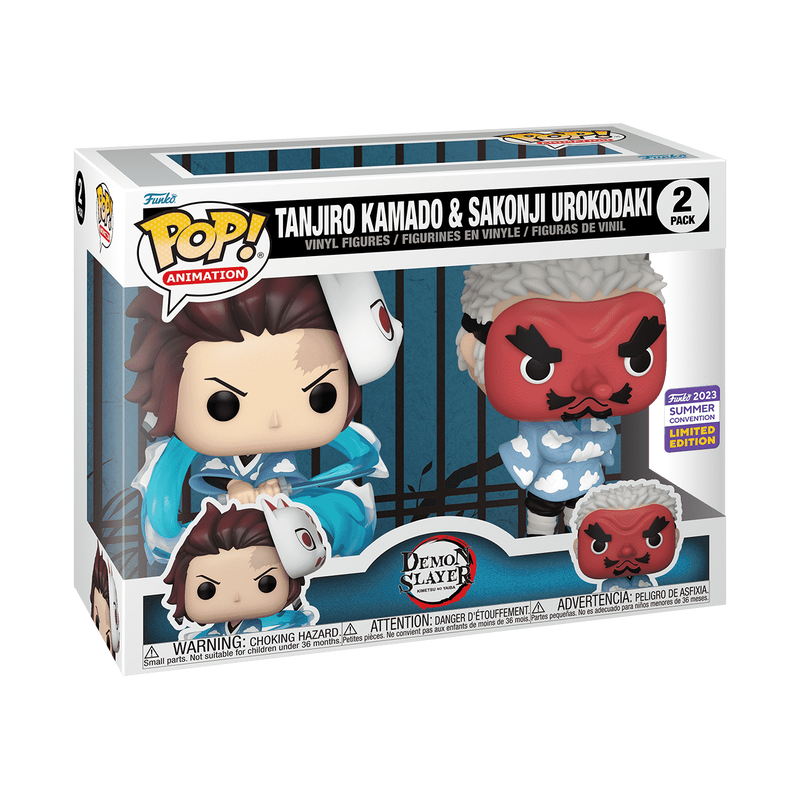 POP DEMON SLAYER TANJIRO/SAKONJI 2PK