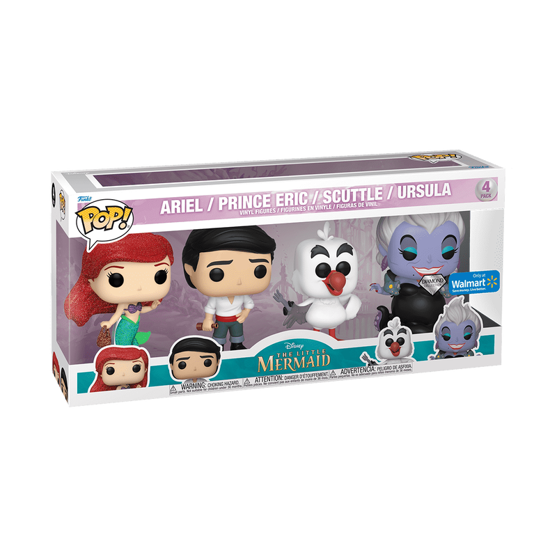 POP LITTLE MERMAID 4PK