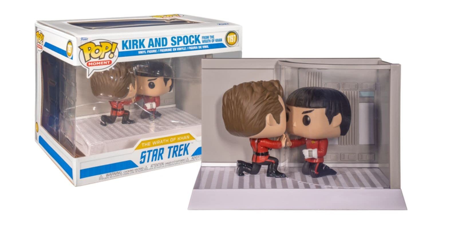 POP MOMENT STAR TREK KIRK AND SPOCK