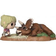 POP MOMENT JURASSIC PARK DR.SATTLER TRICERATOPS