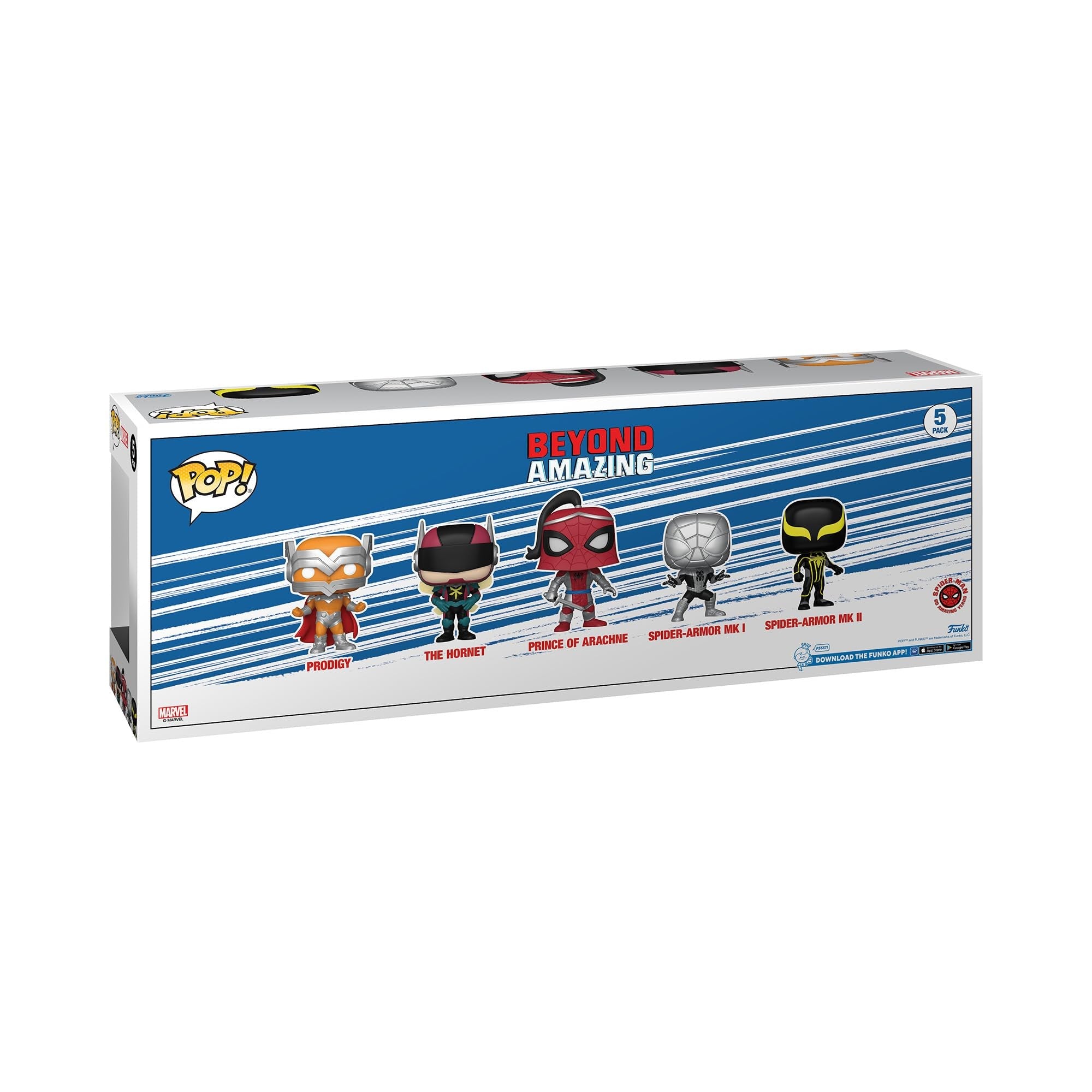 POP MARVEL SPIDERMAN 5PK